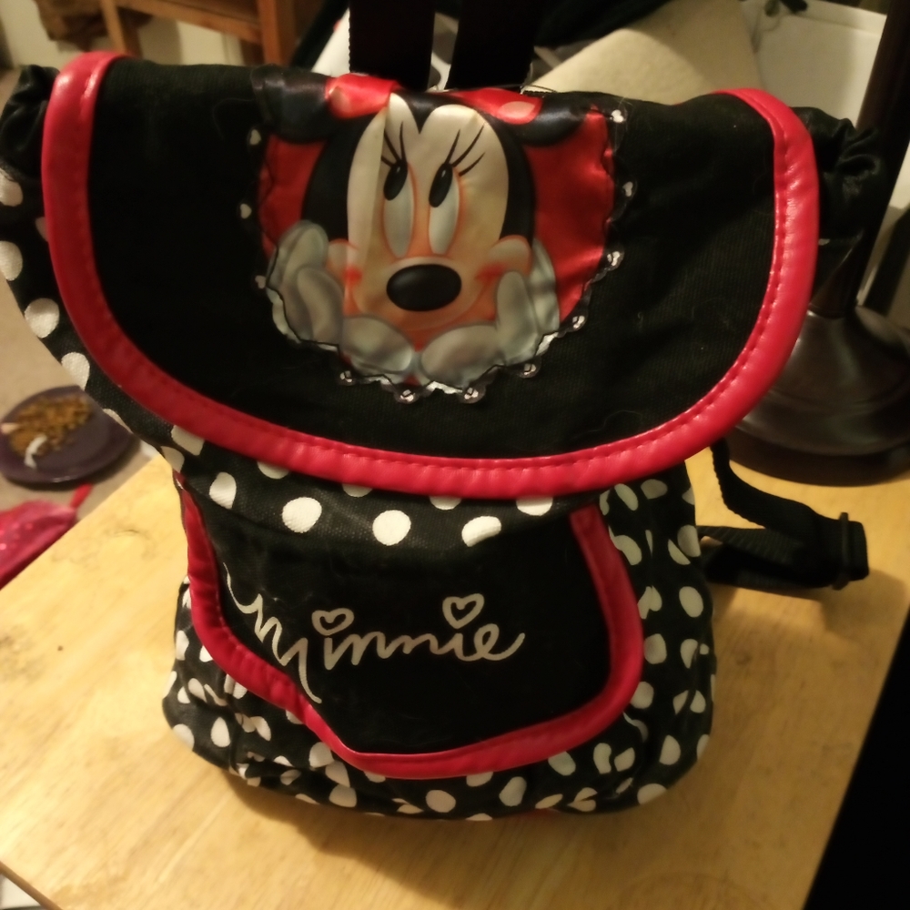 3 purses, MiniMouse, Madden Girl and Monster High